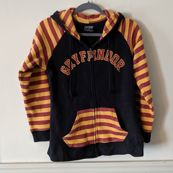 gryffindor zip up hoodie